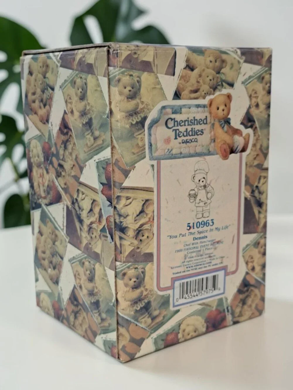 CHERISHED TEDDIES YOU PUT THE SPICE IN MY LIFE DENNIS #510963 BBQ CHEF COOK